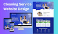 do wordpress cleaning or commercial service website design