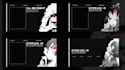 create animated anime stream overlay for twitch kick