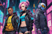 draw cyberpunk pop art anime characters