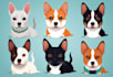 make a beautiful vector pet portrait for you
