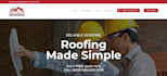 design plumbing, cleaning, roofing, construction website