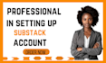 design substack account substack newsletter email template