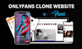 create onlyfans website with subscription tip payperview and live streaming