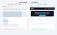 build a react or nextjs website with tailwind CSS