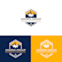 do a training mountain climbing business consulting logo