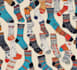 create beautiful socks design