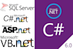 write c sharp dot net and dot net core web and desktop app