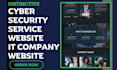 design cyber security website technology security website
