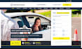 driving school website wordpress website elearning website business website