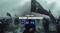 create faceless historic youtube documentary video editing