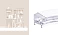 do section details, 2d and 3d construction details