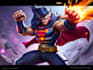 do 2d game art illustrations and concept art artworks