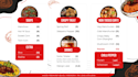 create custom design printable digital restaurant menu