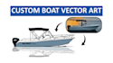 draw your boat into line art, vector, or illustration