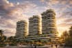 design facade animation of mix use architecture projects