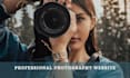 build photography website, portfolio website, with booking functionality