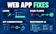 fix bugs in your lovable bolt or cursor web app