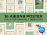 provide a all in one airbnb host bundle template, airbnb welcome book