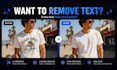 remove text and objects from your images