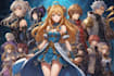 draw anime and game style characters art