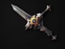 create weapon design and illustration