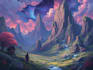 create fantasy landscape concept art