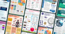 design elegant research or academic posters