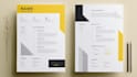 design infographic resume CV, portfolio, presentation