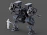 optimize 3d game robot model, scifi mech, war machine, ue5 rig, animate, uv map