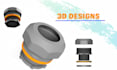 model and prepare cad files for 3d printing and fabrication
