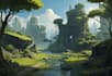 environment concept art landscape design