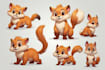 draw cute cartoon animal character
