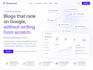 build a scalable nextjs saas web app and dashboard