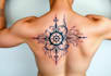 design a linear minimalist tattoo