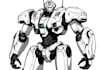 draw mecha, robot, sci fi concept art