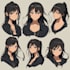 create my hero academia anime character sheet design