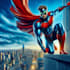 draw a cool comic book superhero