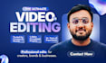 edit your videos with cuts, text, transitions, and logo overlays