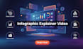 create infographic video ,2d infographic explainer video or animated infographic