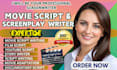 do screenplay, movie script writing, scriptwriter, screenwriter, film script