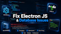 fix bugs of electron js and database query