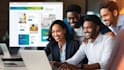 make a landing page