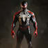 drawing custom superhero character in action