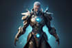 draw complete fantasy or sci fi concept character
