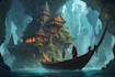 draw a fantasy illustration in a definite style