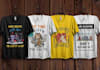 do awesome eye catching cat tshirt design