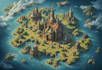 draw your fantasy map illustration arts