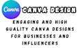 make attractive canva thumbnails, posts, and banners