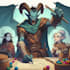do draw dnd character art, rpg illustration,