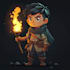 draw 2d game character design and animation